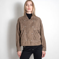 Sienna 90 Suede Blouson - Sand