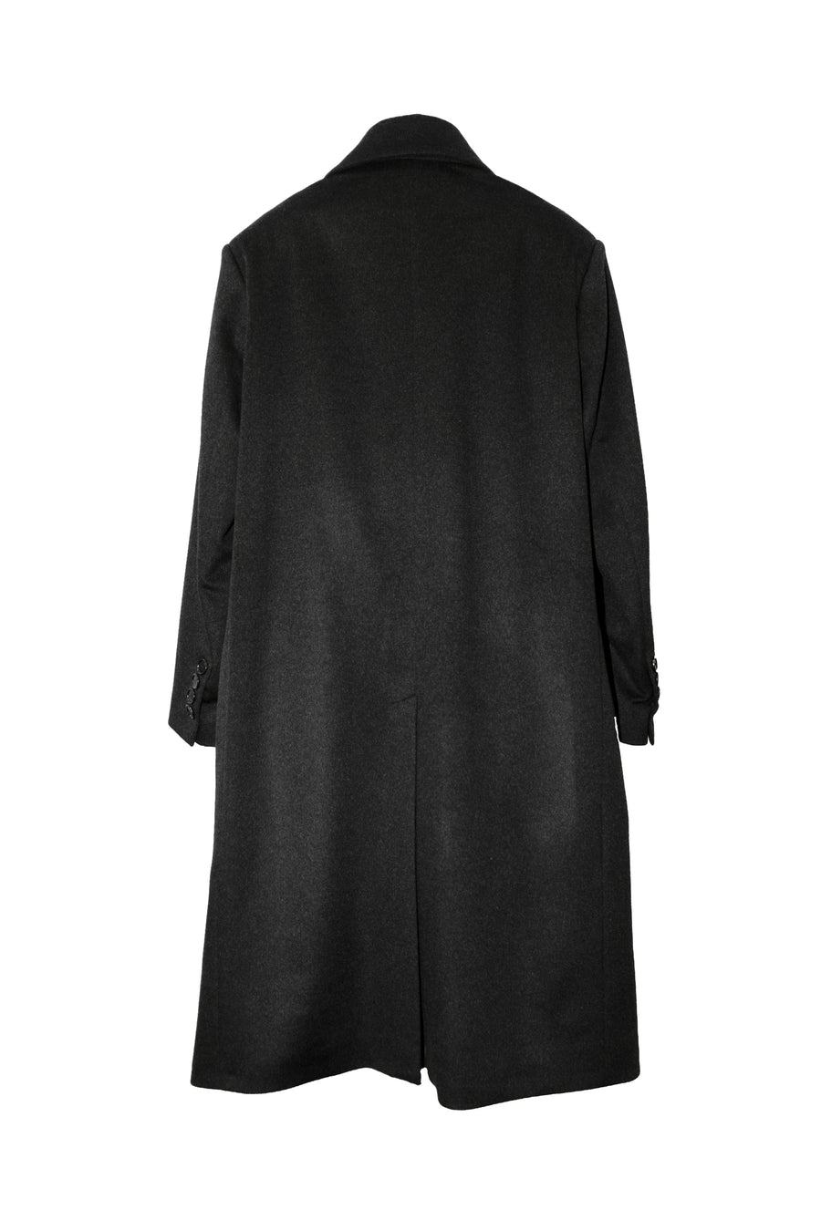 Cappotto Soprabito Uomo di Cashmere Antracite