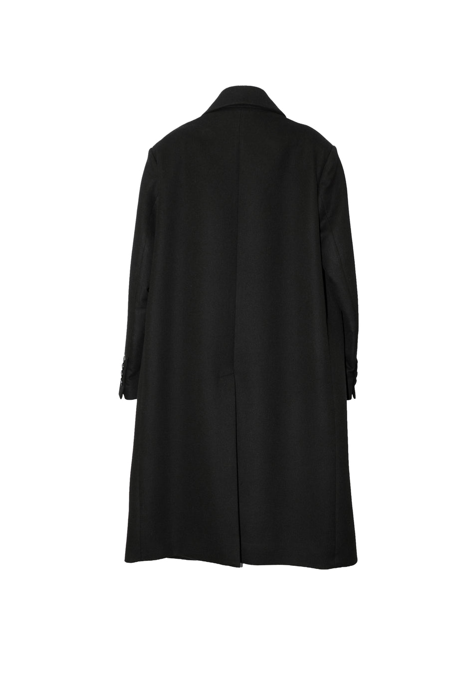 Cappotto Soprabito Uomo di Cashmere Nero da Uomo