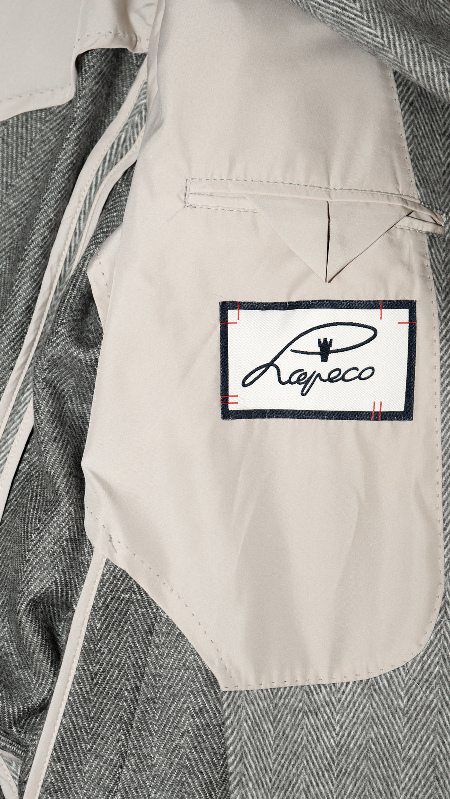 Cappottino sfoderato di Cashmere Loro Piana Color Grigio da Uomo